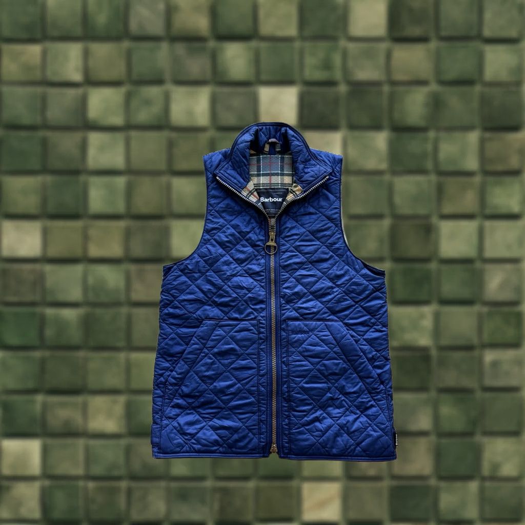 Barbour BARBOUR Flyweight Waistcoat BLUE Casual Vest Women S Regular Size XS? Size S / US 4 / IT 40 - 1 Thumbnail