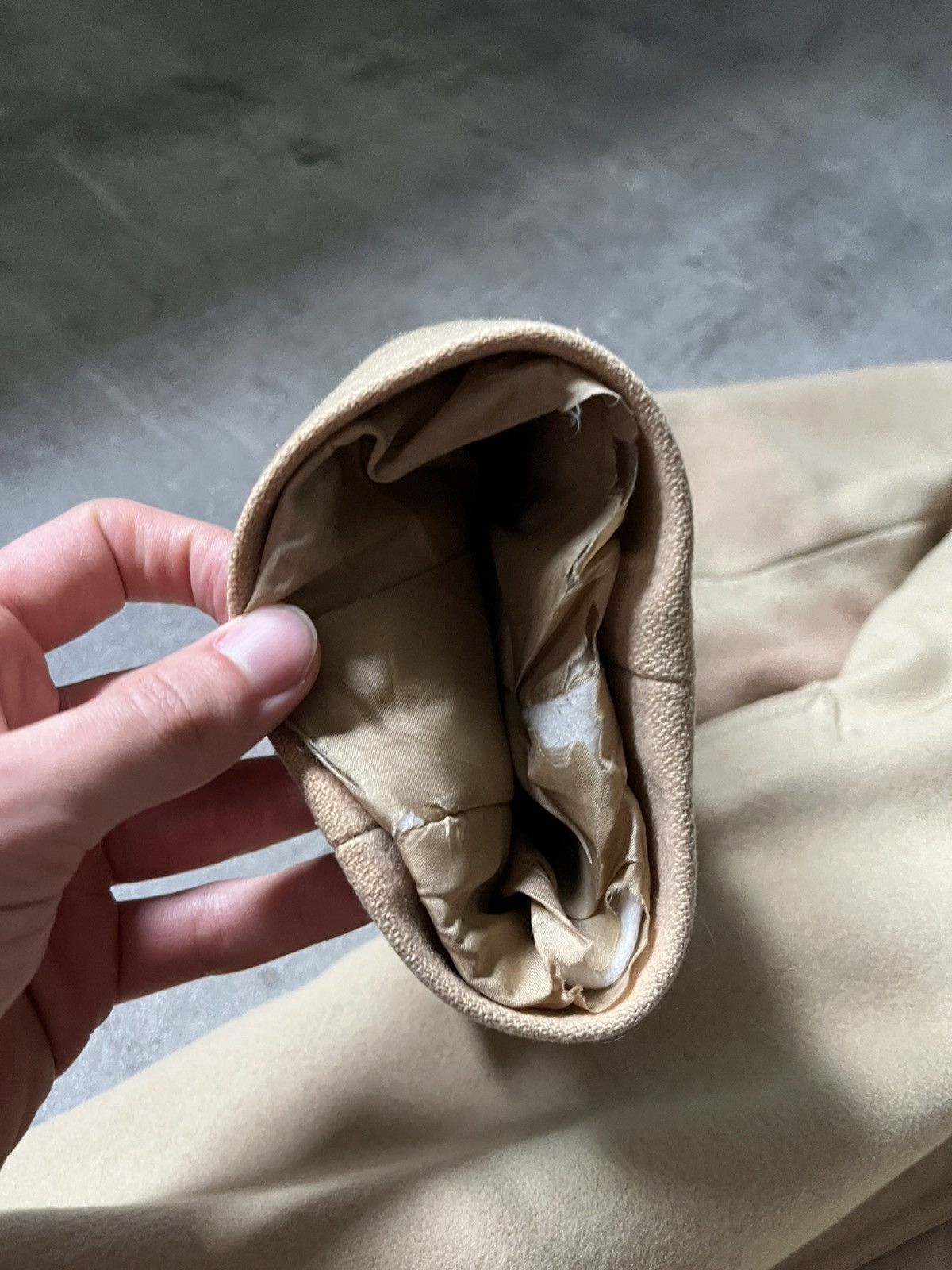 Helmut Lang Vintage Helmut Lang 1997 wool beige coat archival Size US L / EU 52-54 / 3 - 14 Thumbnail