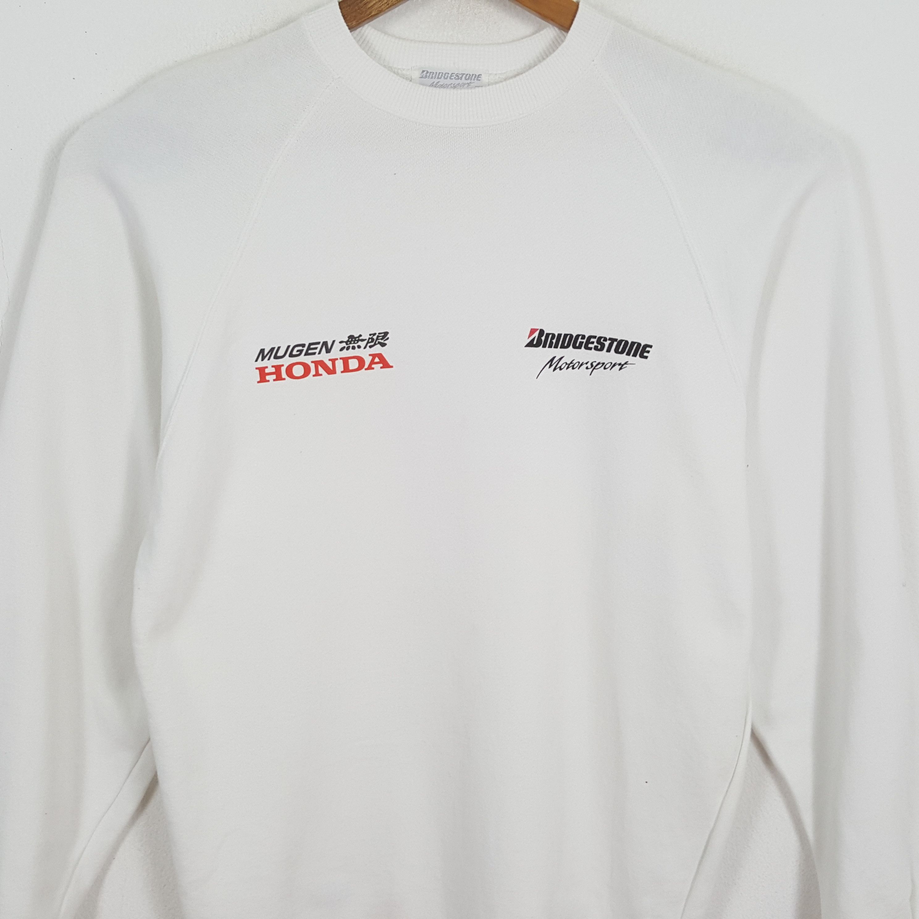 Honda × Vintage Vintage BRIDGESTONE MUGEN HONDA Japanese Racing Sweatshirts Size US S / EU 44-46 / 1 - 4 Thumbnail