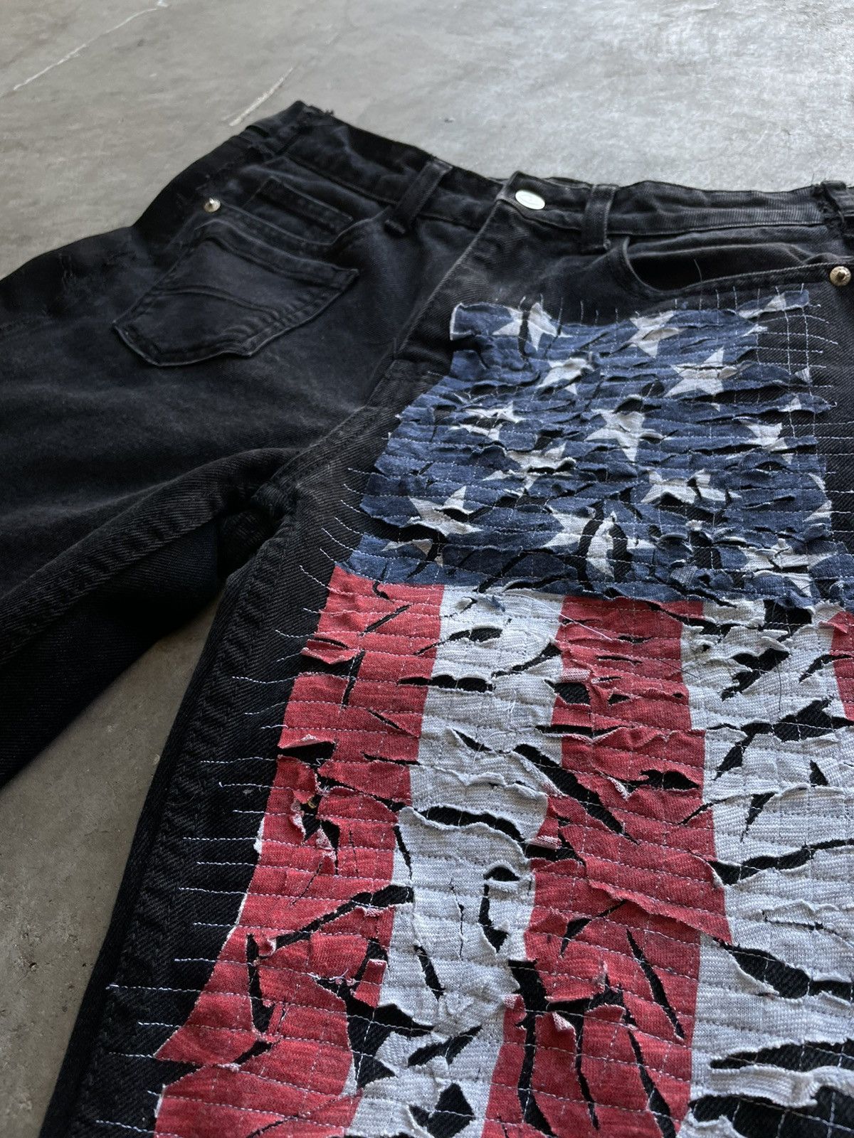 Other Custom Election Day Jorts Size US 32 / EU 48 - 4 Thumbnail