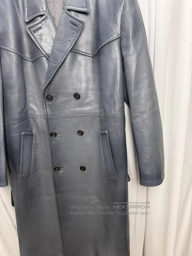 Prada Prada Size 44 Color-etched leather jacket with oversized sh Size US S / EU 44-46 / 1 - 3 Thumbnail