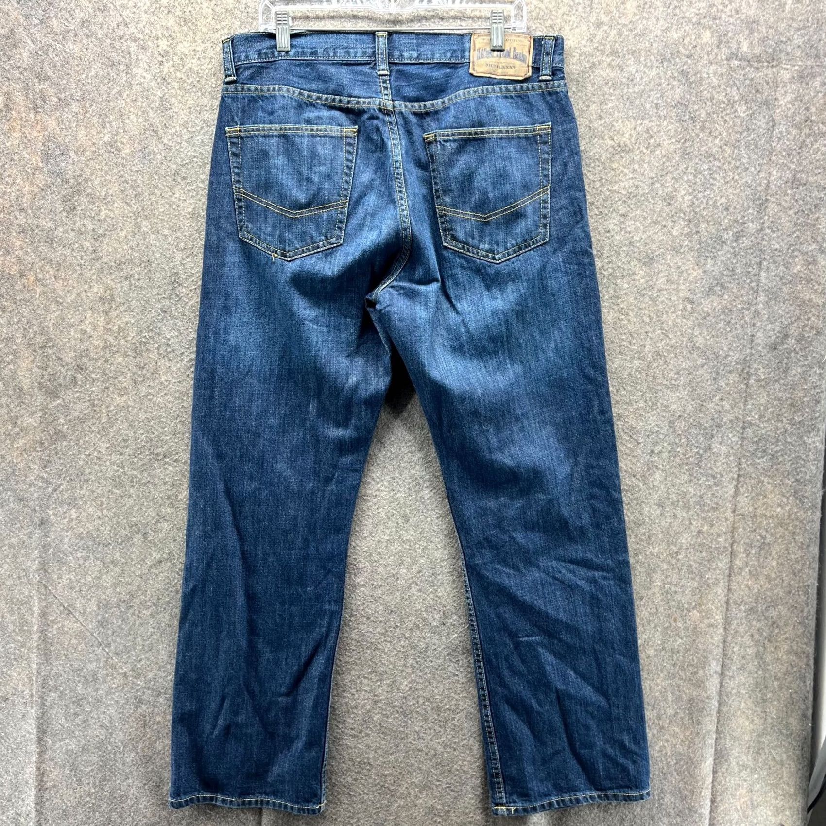 Tommy Hilfiger VINTAGE Tommy Hilfiger Jeans Men 34x32 Jeans Regular Blue Denim Straight Relaxed 90s Mens Size US 34 / EU 50 - 2 Thumbnail