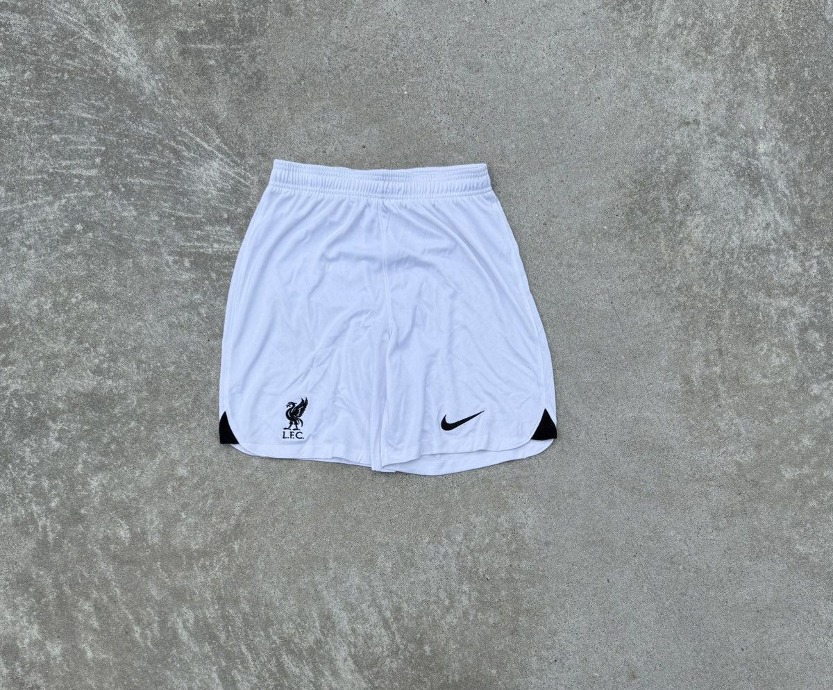 Nike Vintage Nike FC Liverpool y2k streetwear track shorts Size US 32 / EU 48 - 1 Thumbnail
