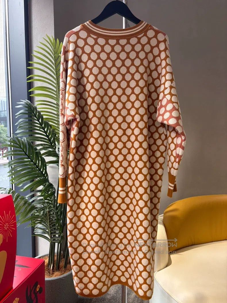 Hermes Hermes Knitted long sweater Size XS / US 0-2 / IT 36-38 - 3 Thumbnail