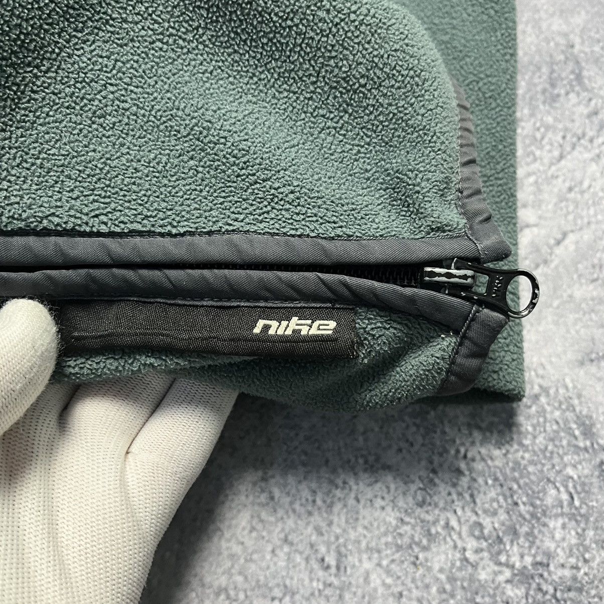 Nike Vintage Nike Fleece Zip Hoodie Y2K Drill ACG Size US S / EU 44-46 / 1 - 10 Thumbnail