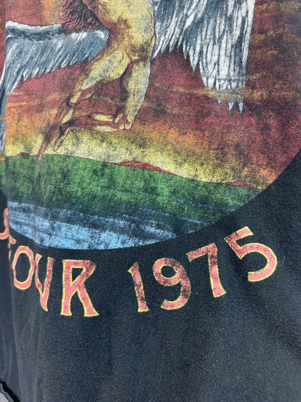 Band Tees × Led Zeppelin × Vintage Led Zeppelin Tour 1975 reprint 2011 T-Shirt Size 2XL Size US XXL / EU 58 / 5 - 3 Thumbnail