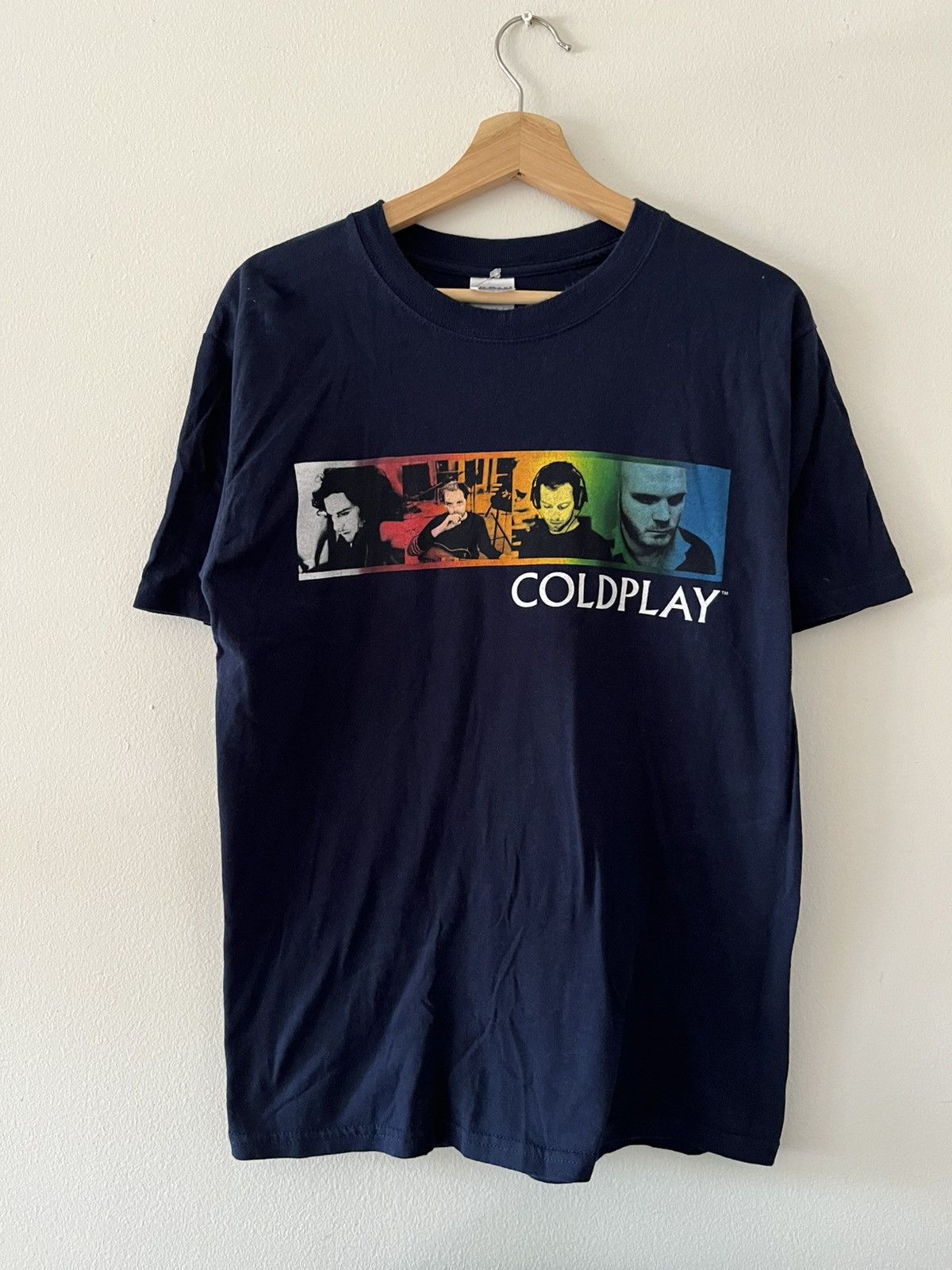 Band Tees Coldplay t-shirt 2005-2006 year rare m twisted logic tour Size US M / EU 48-50 / 2 - 1 Thumbnail