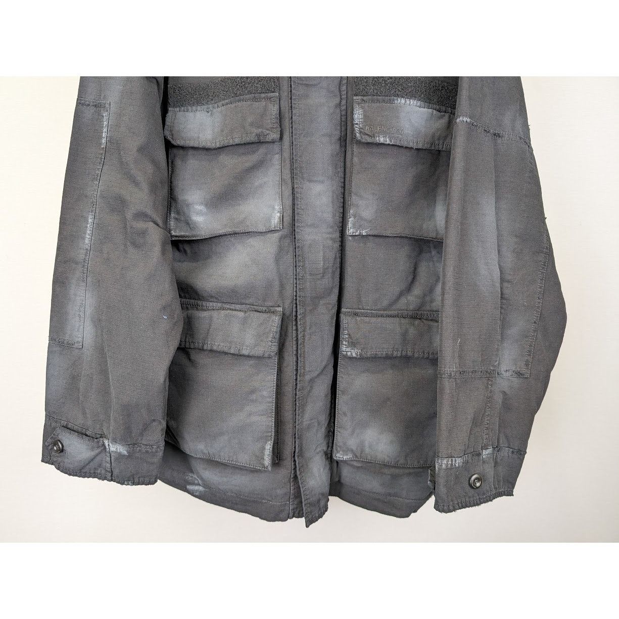 Balenciaga o1rshd1 Jacket in Black Size US M / EU 48-50 / 2 - 5 Thumbnail