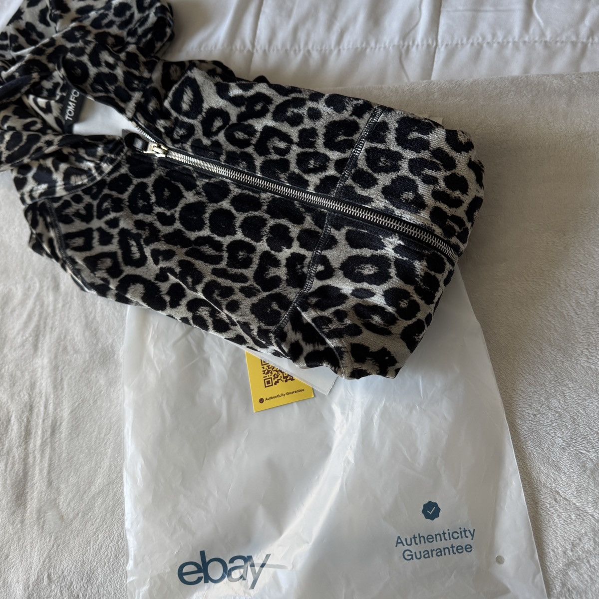 Tom Ford Tom Ford Leopard Hoodie Size US S / EU 44-46 / 1 - 11 Thumbnail