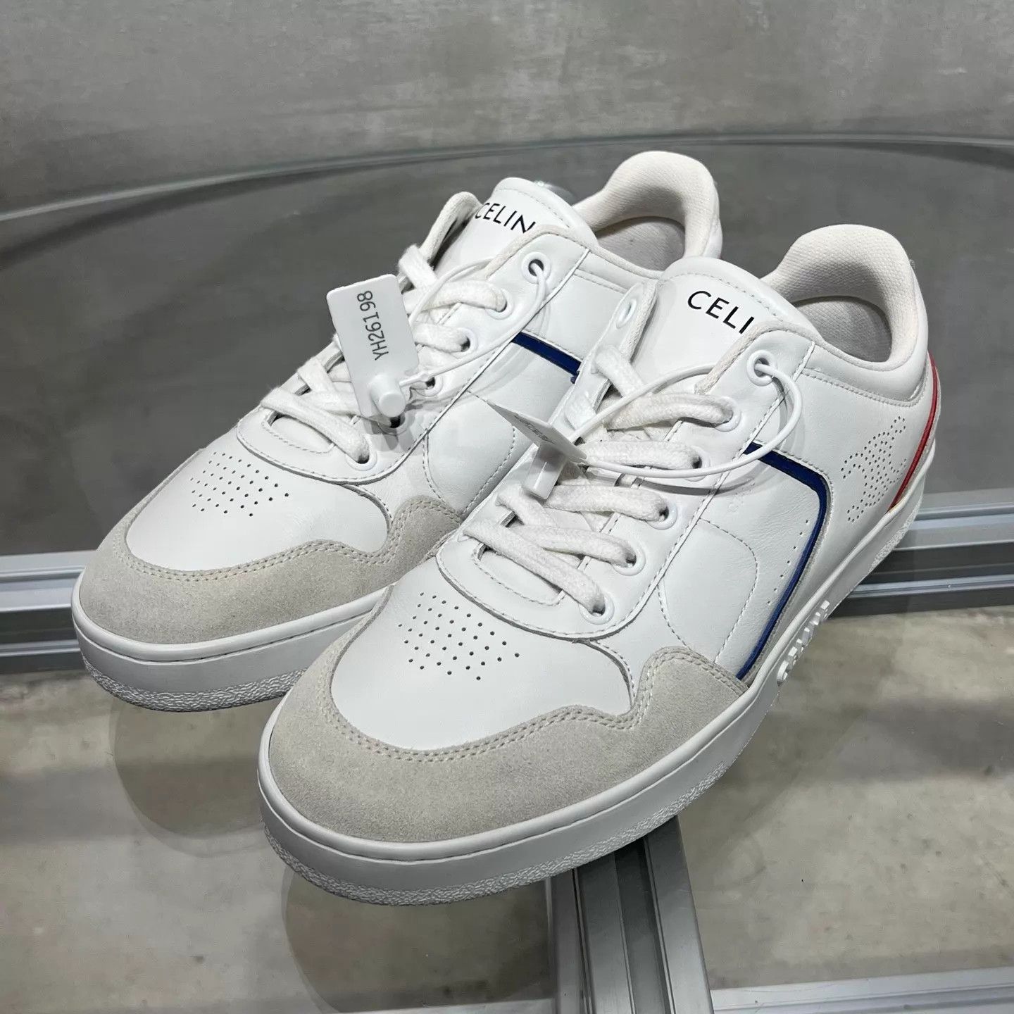 Celine Celine Casual White Sneakers EU 37 YH26197 Size US 6.5 / IT 36.5 - 2 Thumbnail