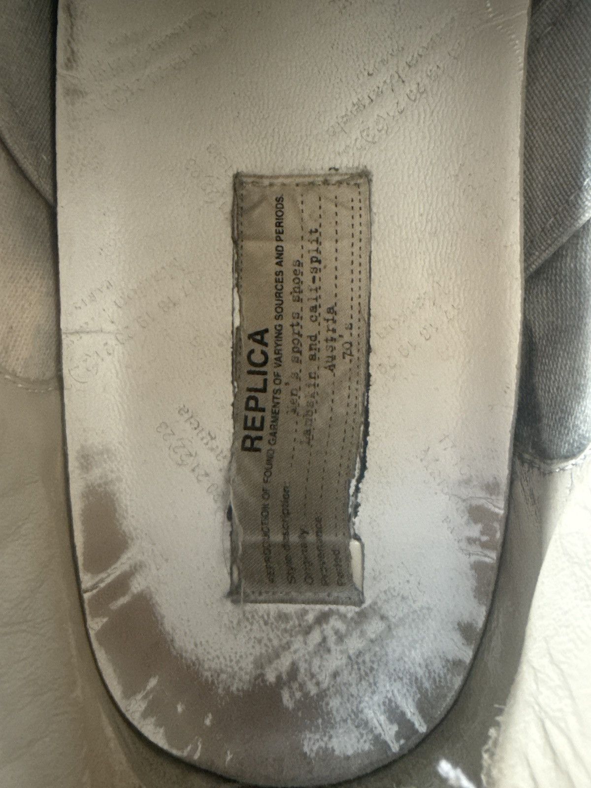 Maison Margiela Maison Margiela Replica Gats Distressed Size US 12 / EU 45 - 10 Thumbnail