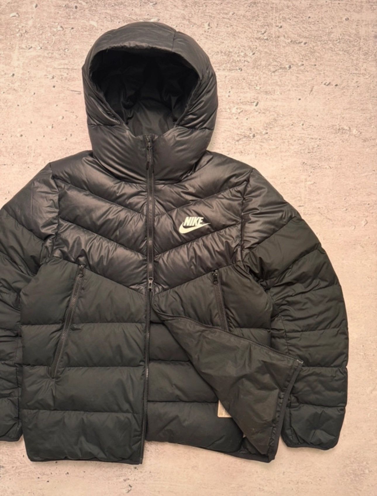 Nike × Nike ACG NIKE PUFFER DOWN BASIC LOGO OVERSIZE NYLON JACKET Size US L / EU 52-54 / 3 - 6 Thumbnail