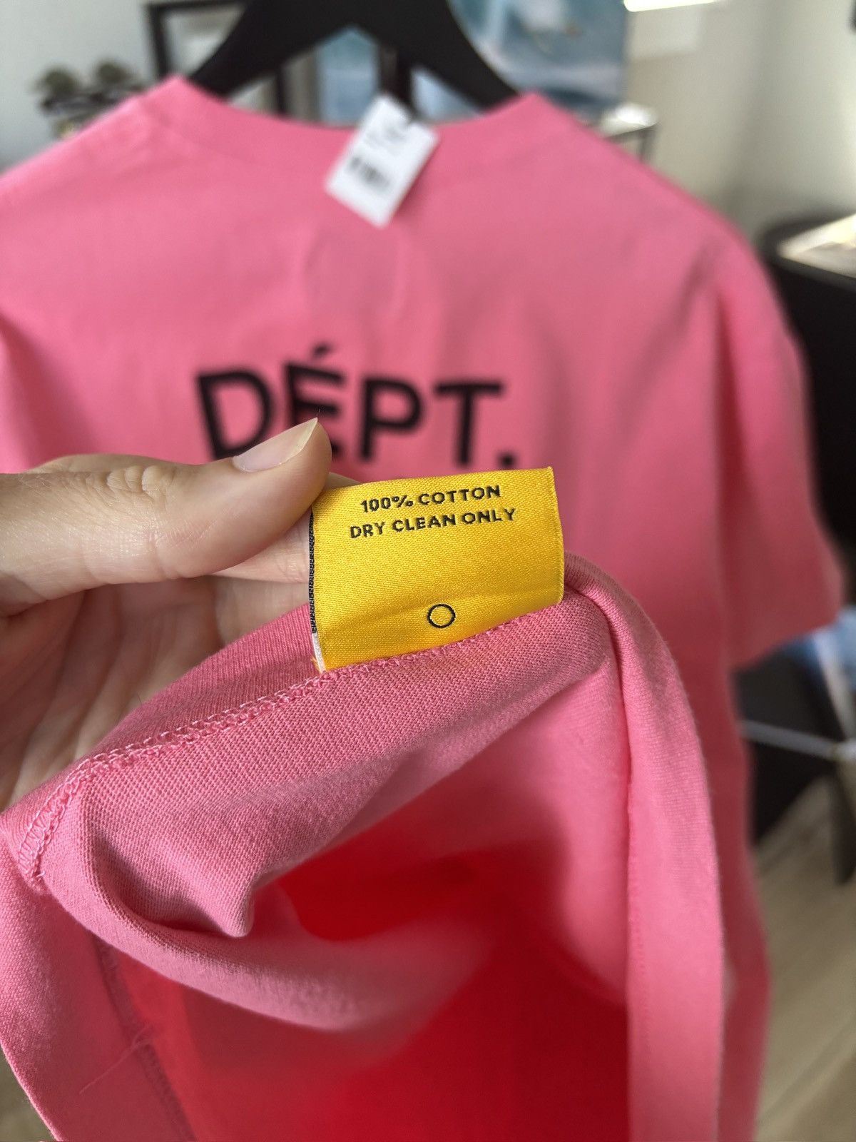 Gallery Dept. PINK FRENCH LOGO TEE Size US M / EU 48-50 / 2 - 10 Thumbnail