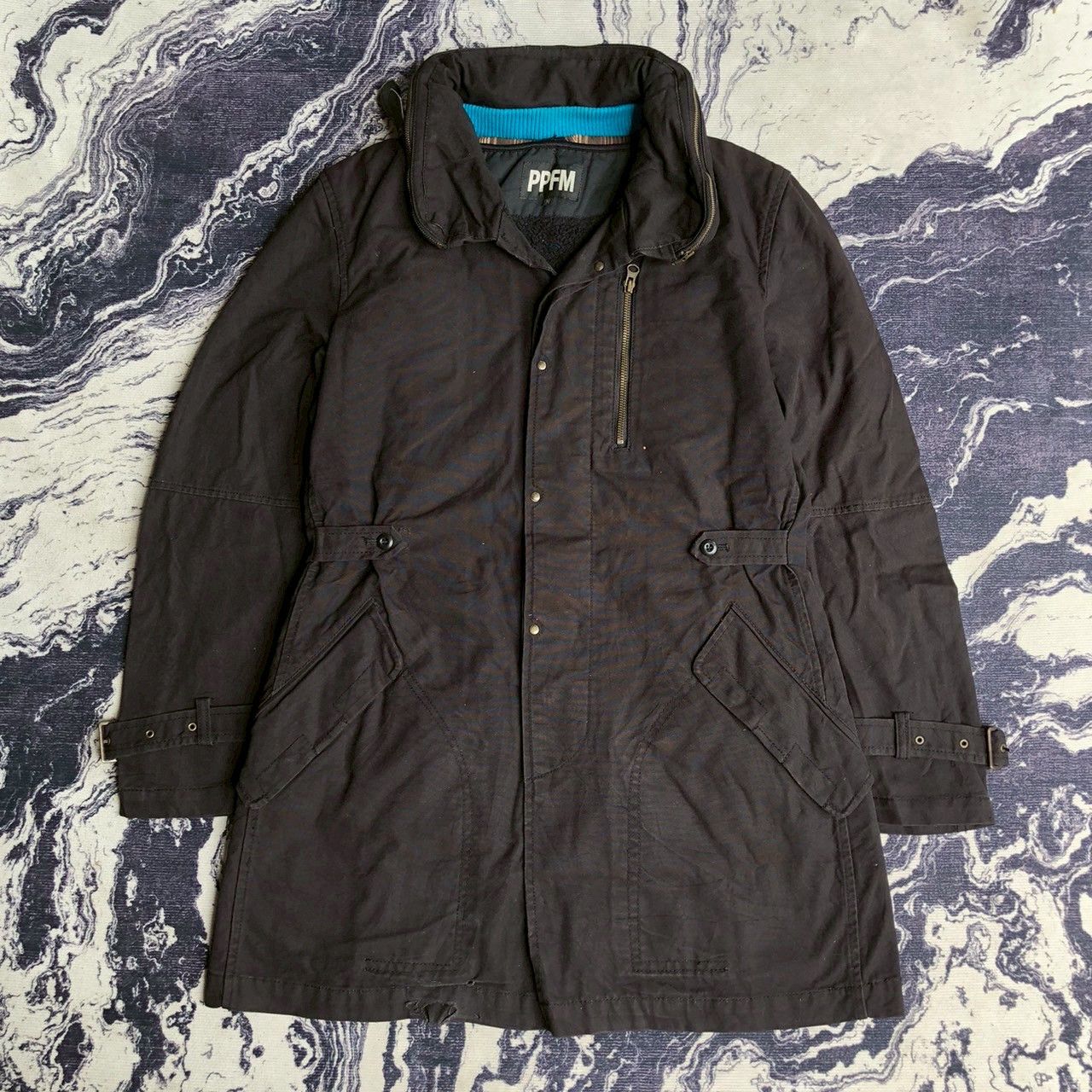 PPFM Vintage Y2K PPFM Tactical Jacket Hidden Hood Black Size US M / EU 48-50 / 2 - 1 Thumbnail