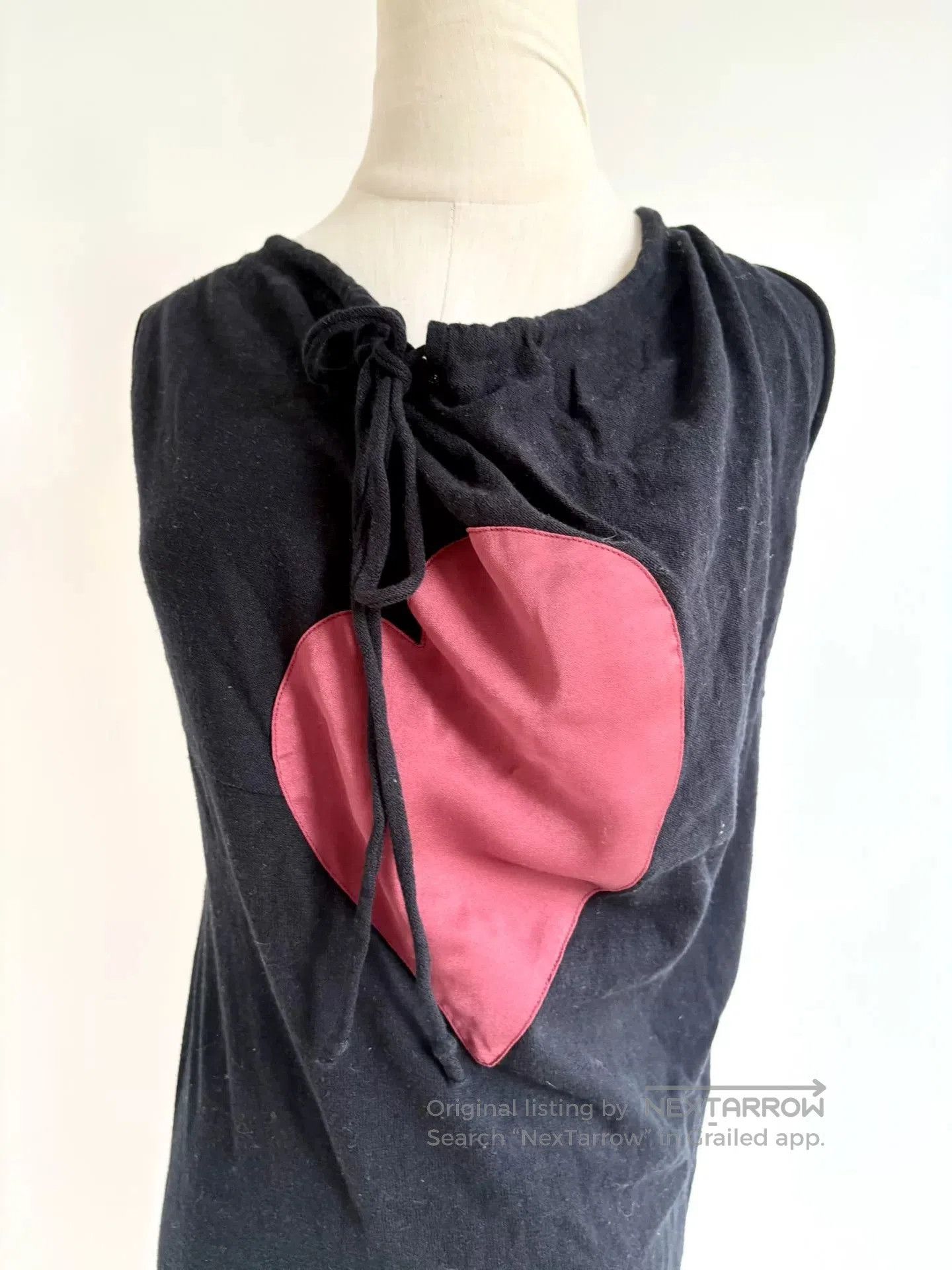 Vivienne Westwood Vivienne Westwood Vintage Black Heart Knit Dress. Size M / US 6-8 / IT 42-44 - 3 Thumbnail