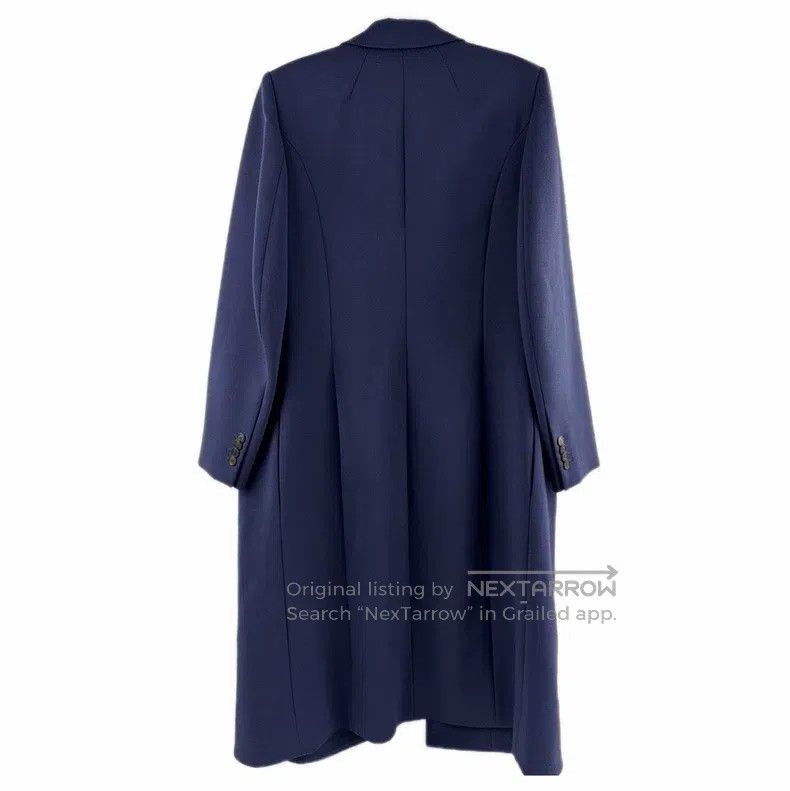 Balenciaga Balenciaga Blue Coat Jacket Size XS / US 0-2 / IT 36-38 - 2 Thumbnail