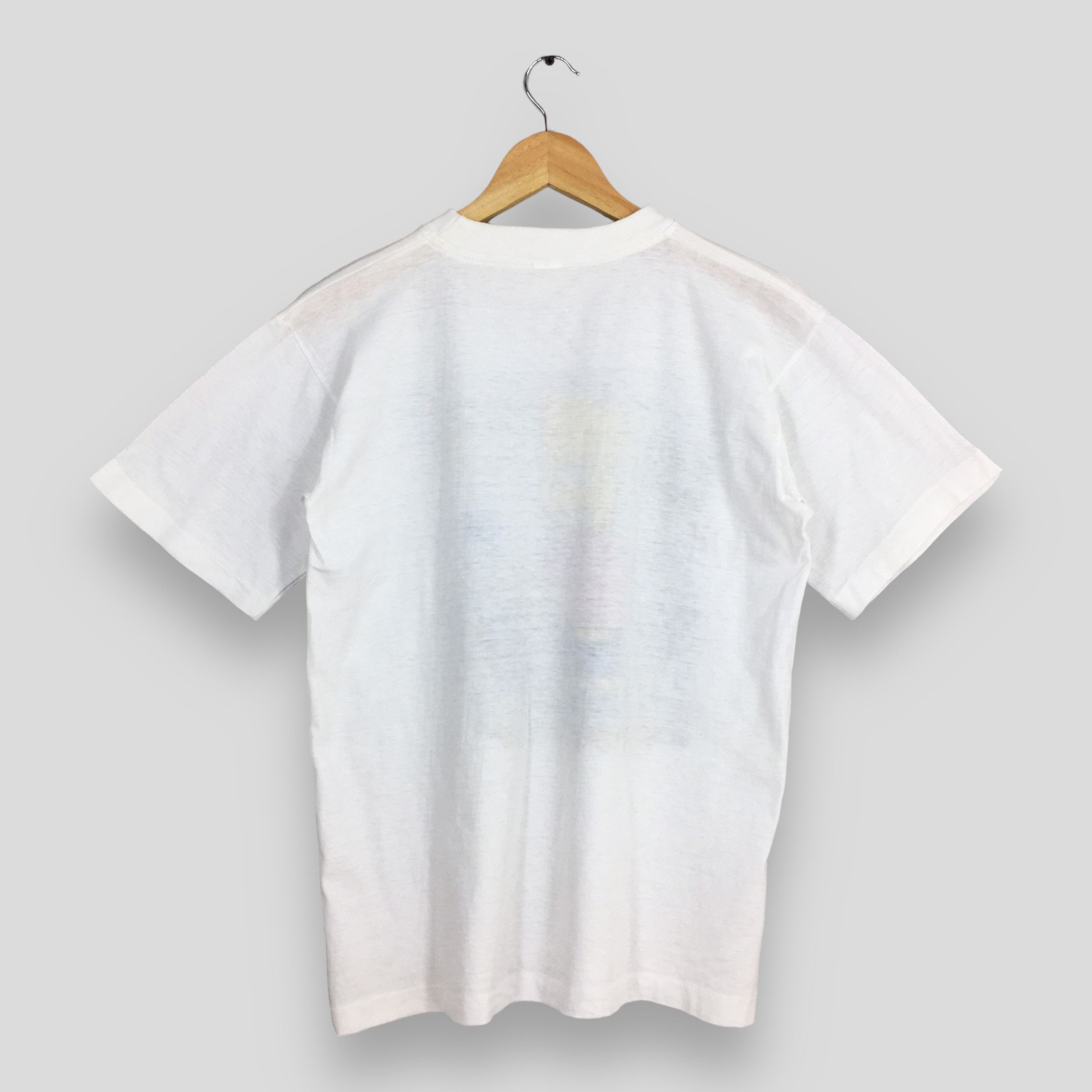 Other Vintage Bart Simpson Cartoon White T shirt Medium Size US M / EU 48-50 / 2 - 6 Thumbnail