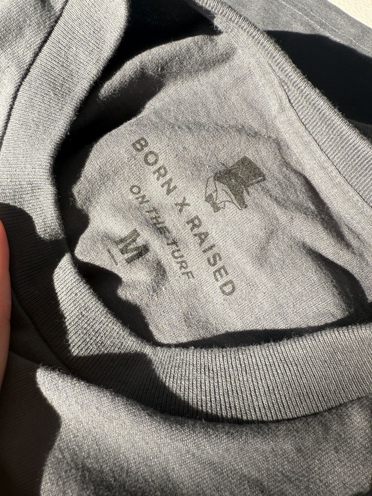 Born X Raised BORN X RAISED BXR DOUBLE ARCH LOGO TEE GREY Size M Size US M / EU 48-50 / 2 - 4 Thumbnail