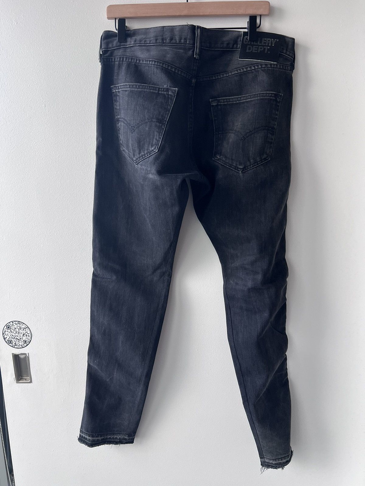 Gallery Dept. Gallery Dept Ready Zip Denim (Black) Size US 32 / EU 48 - 10 Thumbnail