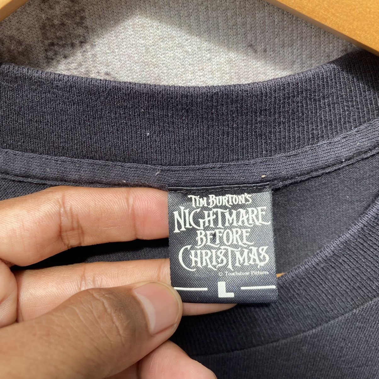 Disney Vintage 90s the burton's the nightmare before Christmas Tee Size US L / EU 52-54 / 3 - 9 Thumbnail