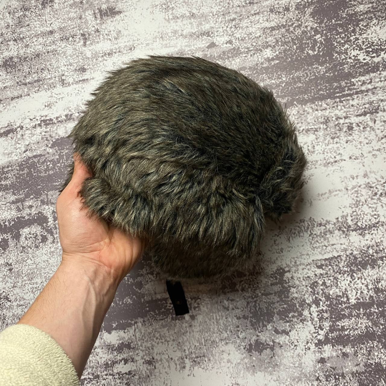 Japanese Brand Ushanka Trapper Hat Furry Mohair Fuzzy Fur Hat Y2K 90s rare Size ONE SIZE - 6 Thumbnail