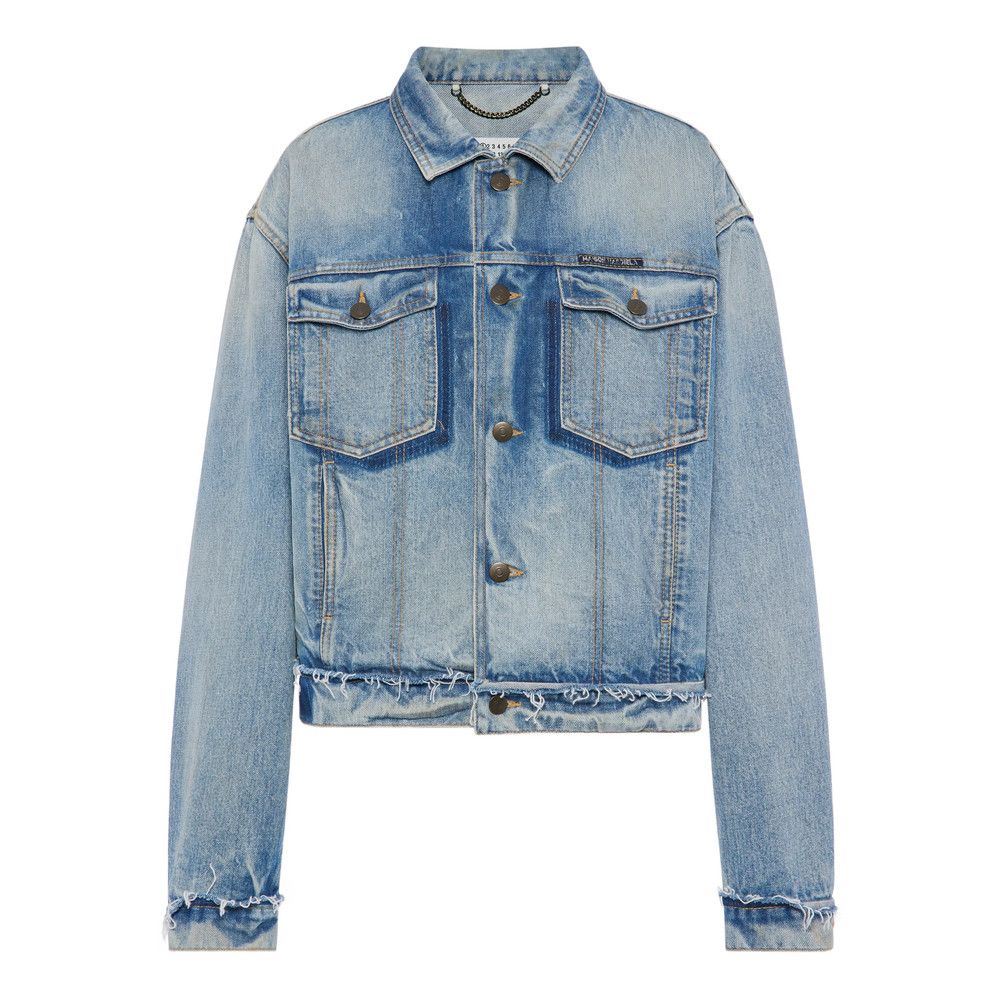 Maison Margiela Maison Margiela BLUE Jackets - Bomber Jackets Size S / US 4 / IT 40 - 1 Thumbnail