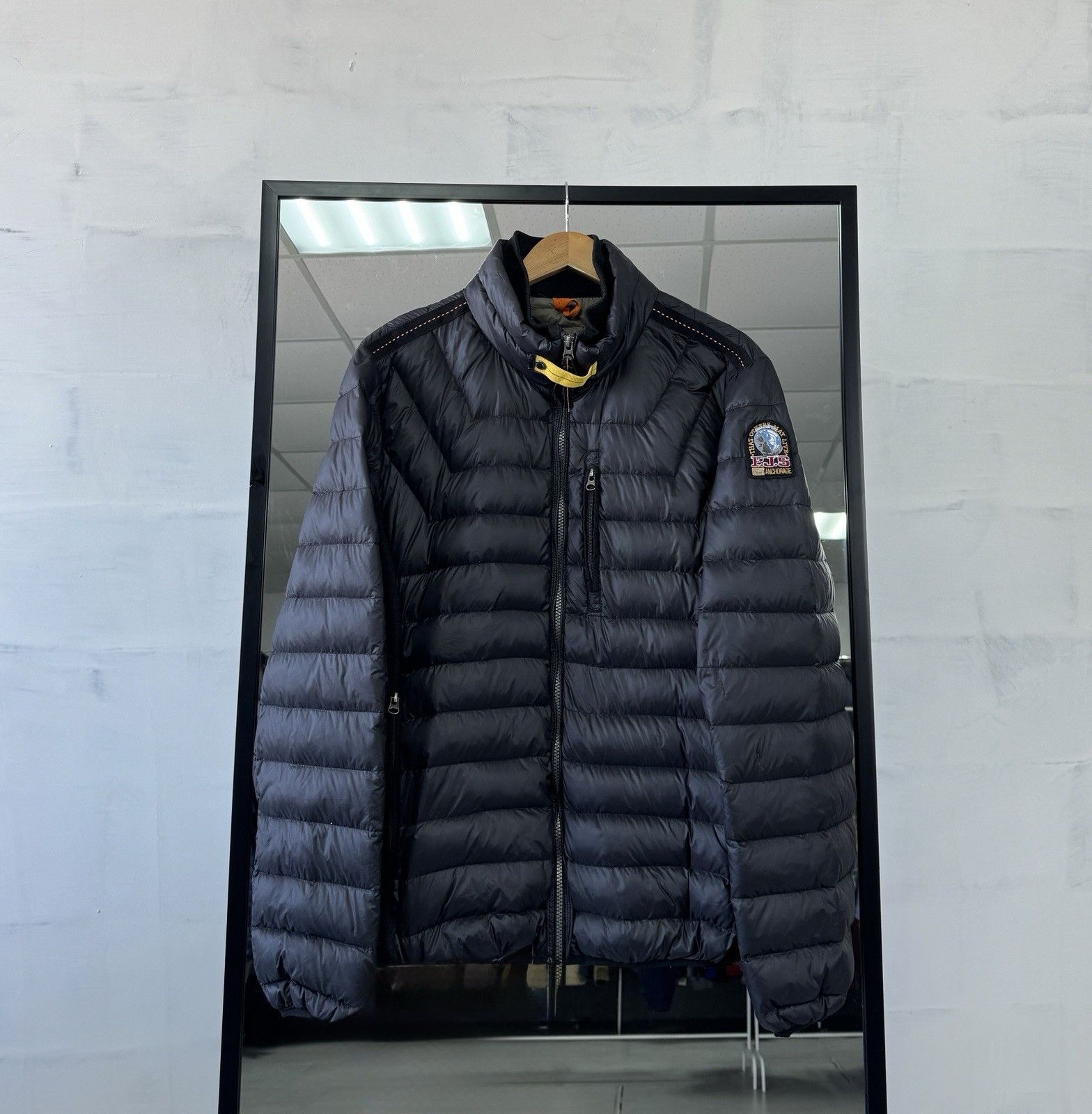 Parajumpers Parajumpers UGO Light Weight Pudder Down Navy Men's Jacket Size US XXL / EU 58 / 5 - 1 Thumbnail