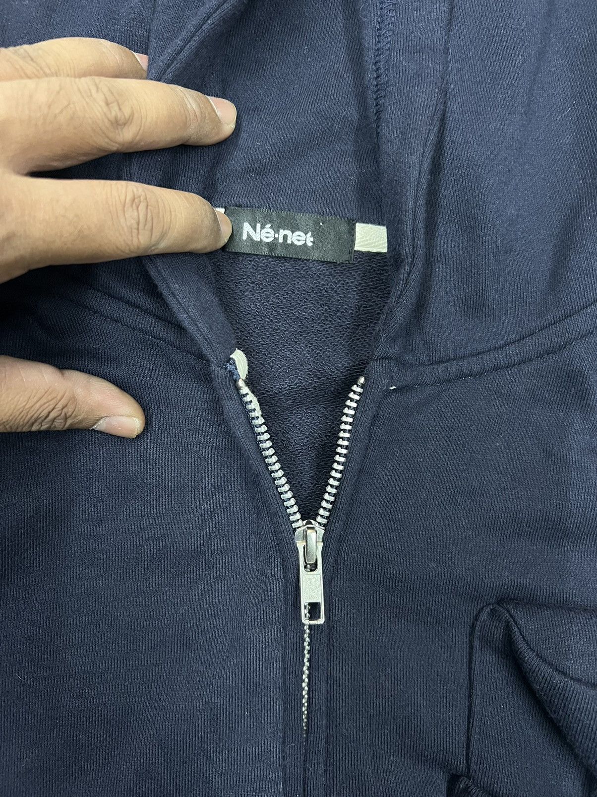 Issey Miyake Ne-Net Issey Miyake Witcher Zip-Up Hoodie Size US L / EU 52-54 / 3 - 6 Thumbnail