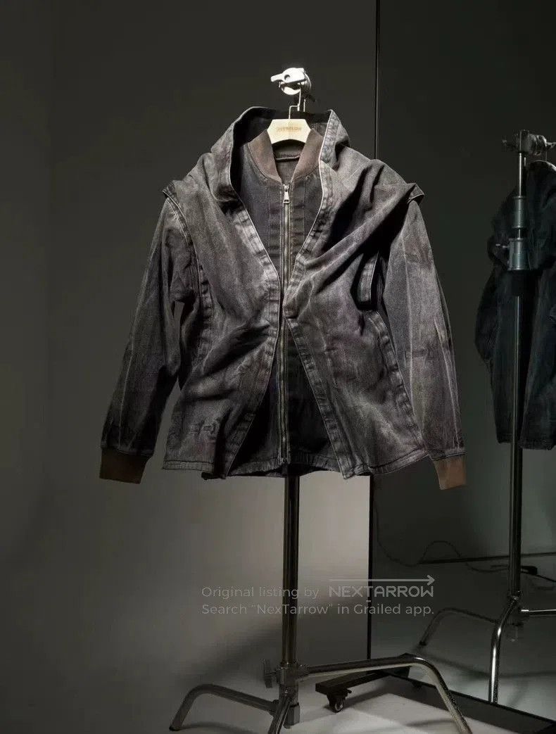 Yohji Yamamoto YProject Detachable Denim Jacket. Size US M / EU 48-50 / 2 - 2 Thumbnail