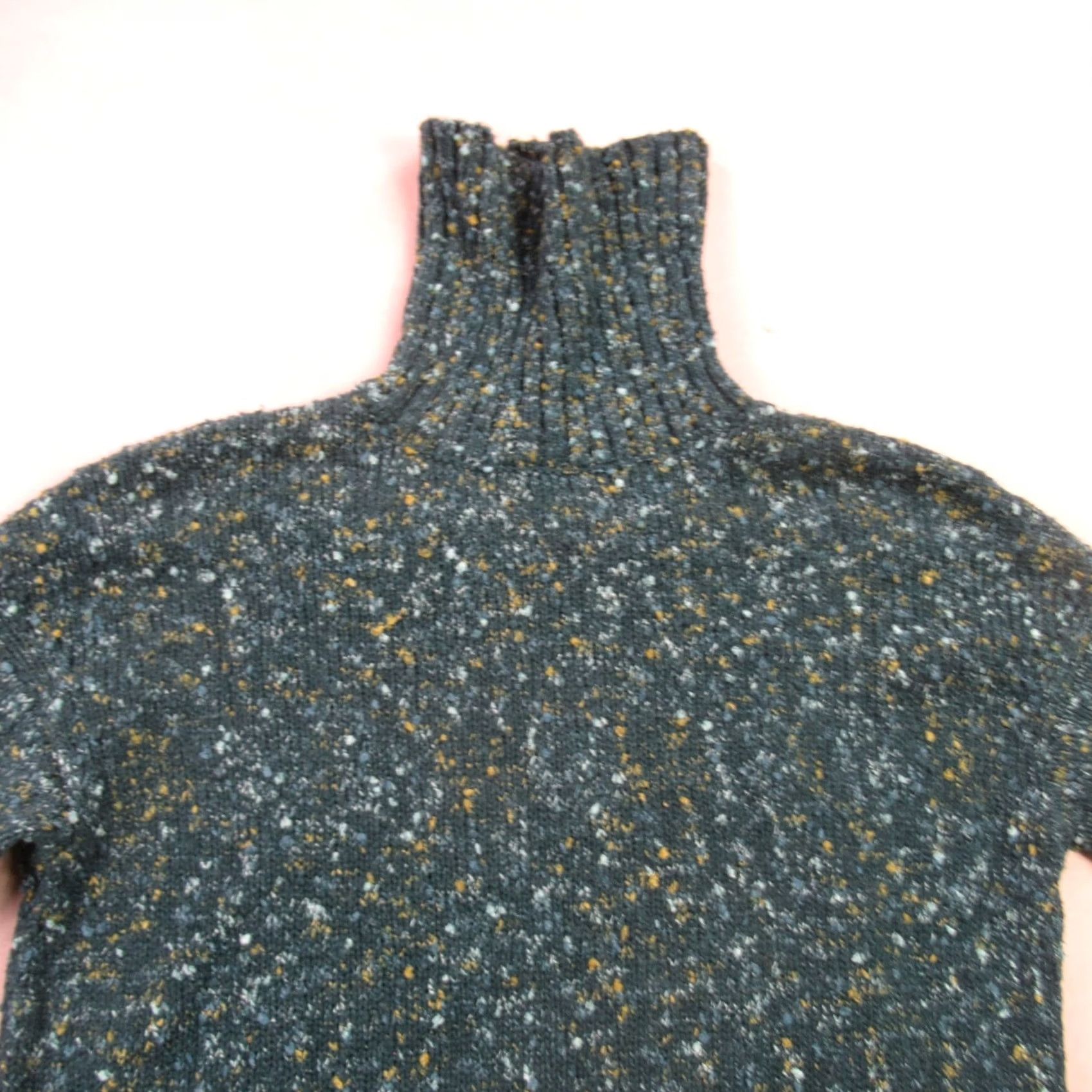 J. Jill J Jill Sweater Womens XS Long Sleeve Pullover High Neck Outdoors Green Size XS / US 0-2 / IT 36-38 - 3 Thumbnail