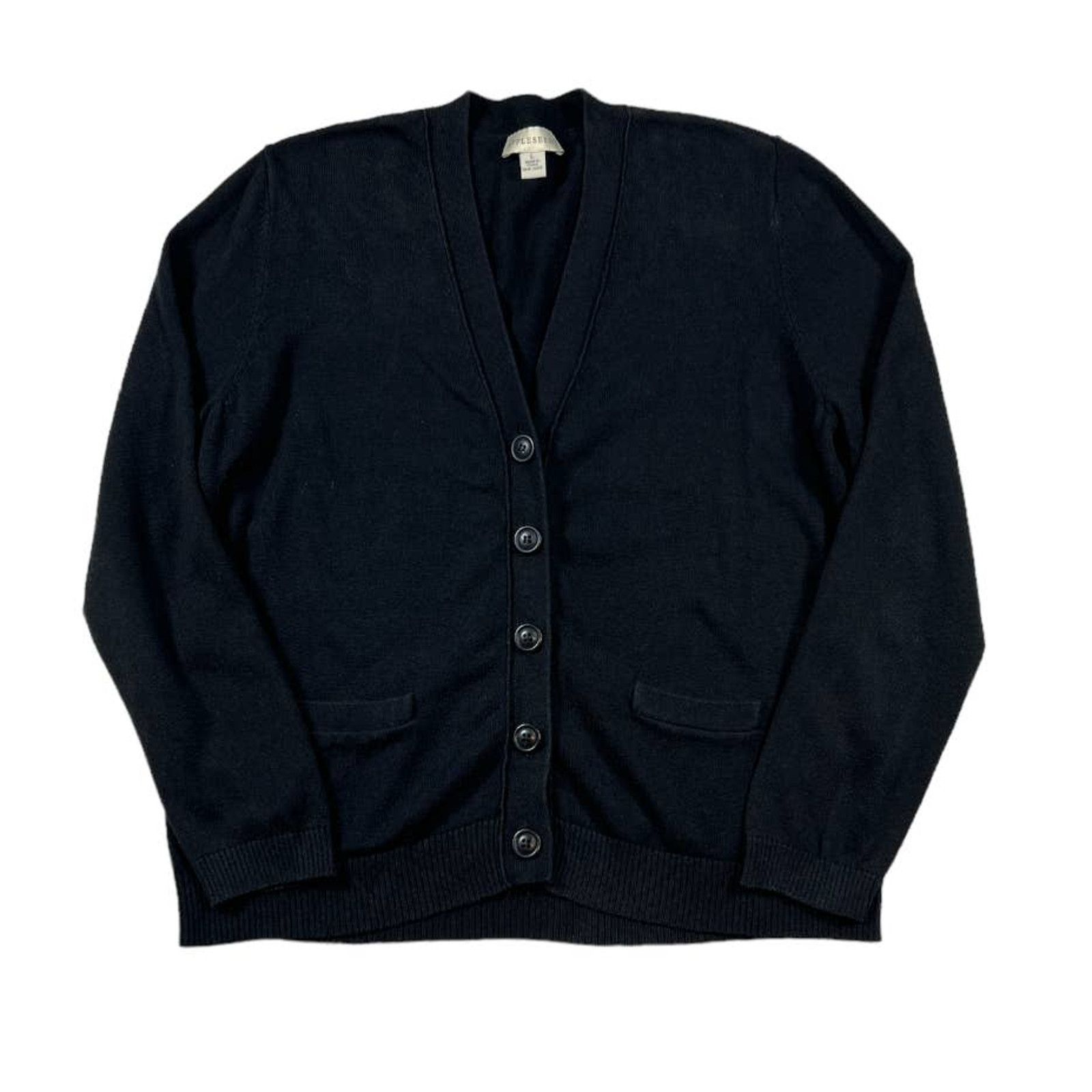 NBDN Nobrandedon Appleseed’s Black Sweater Cardigan | Size L Size US L / EU 52-54 / 3 - 1 Thumbnail