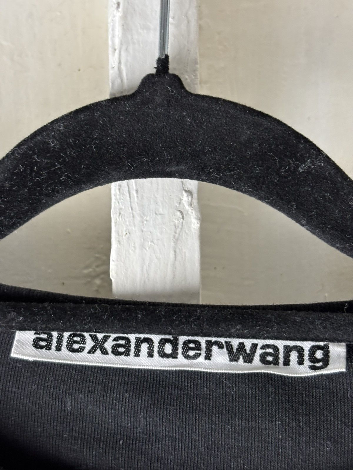 Alexander Wang Alexanderwang Open Shoulder Top Size L / US 10 / IT 46 - 2 Thumbnail