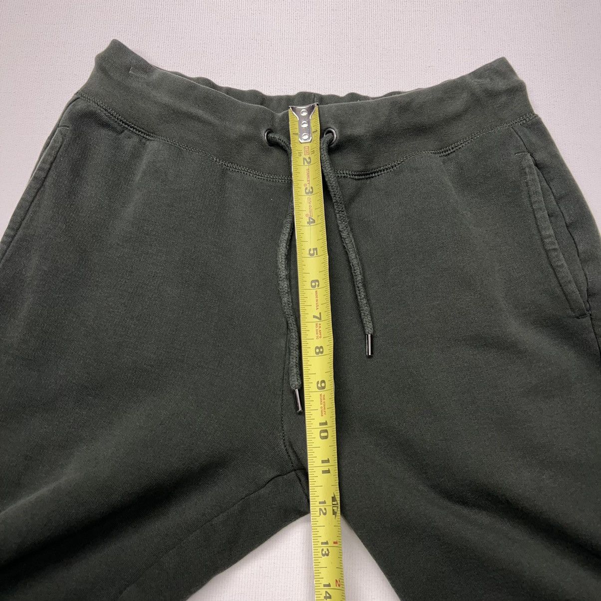 Topman Topman Sweatpants Green Jogger Drawstring Casual Olive Y2K Size US 28 / EU 44 - 15 Thumbnail