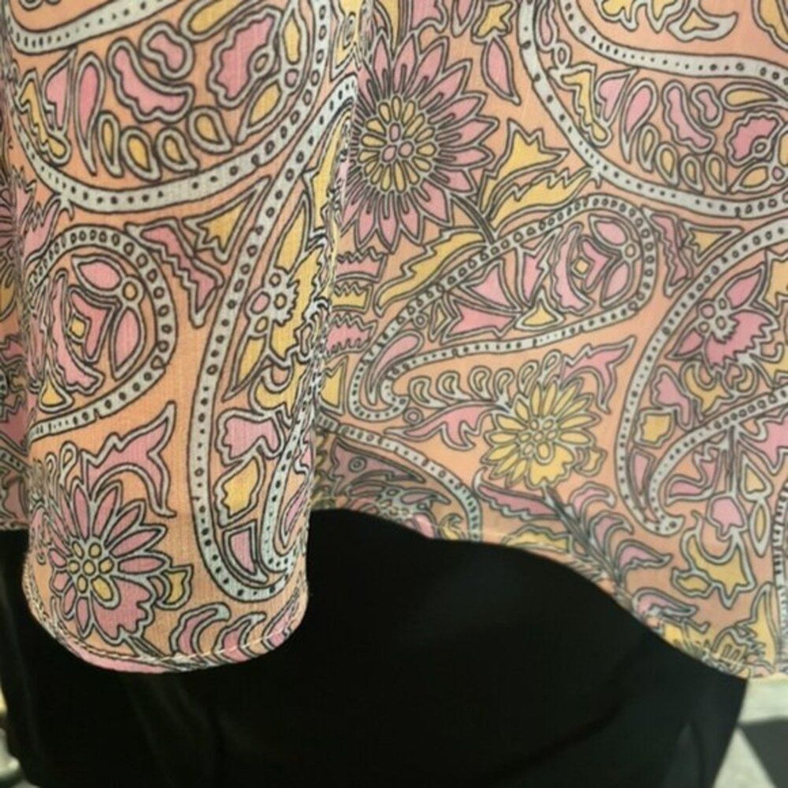 Ramy Brook Ramy Brook Lula Paisley Halter Neck Tank Top Pink M Size M / US 6-8 / IT 42-44 - 7 Thumbnail