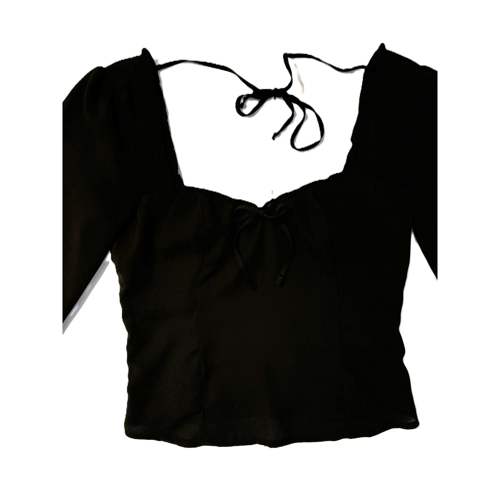 Abercrombie & Fitch Abercrombie & Fitch Sweetheart Neck Blouse Women Size XS Size XS / US 0-2 / IT 36-38 - 8 Thumbnail