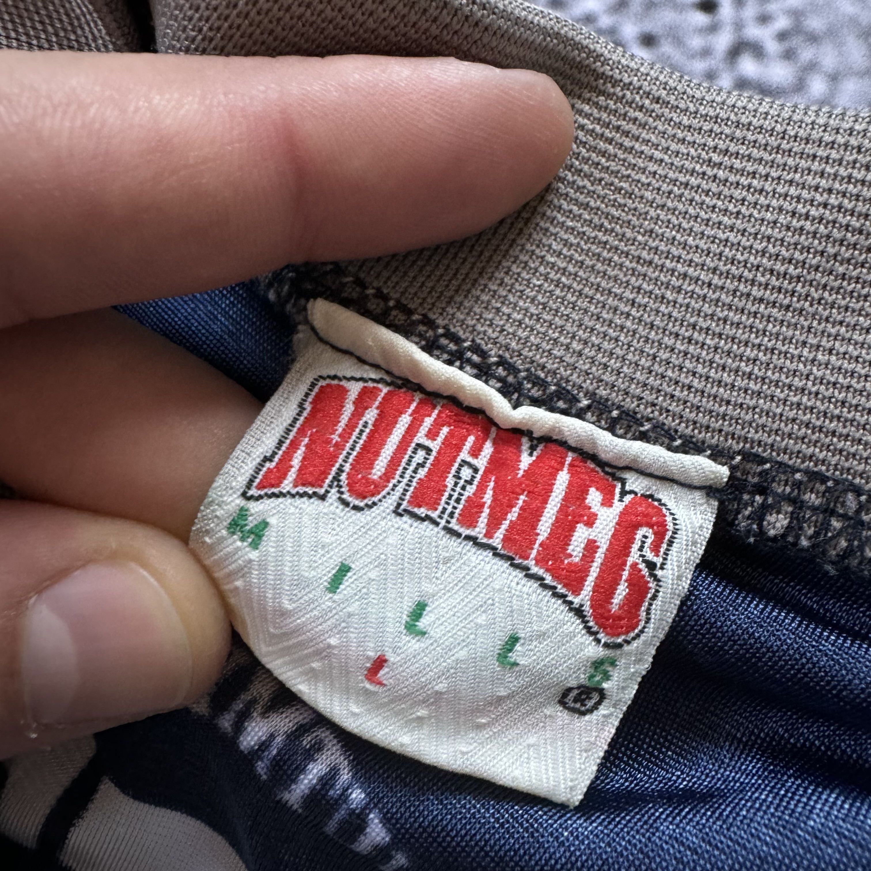 Nutmeg × Vintage VINTAGE 90S NUTMEG GEORGETOWN JERSEY ALLOVER PRINT Size US XL / EU 56 / 4 - 8 Thumbnail