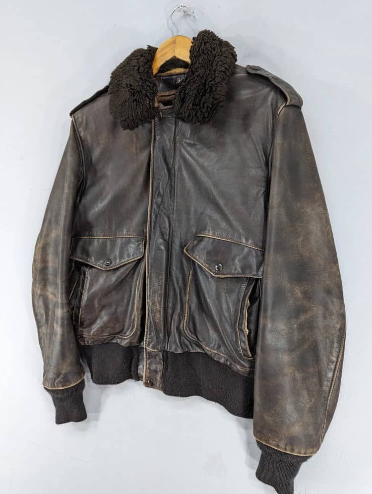 Schott 💥Offer Me💥 True Vintage SCHOTT Sherpa Bikers Truckers Jacket Size US L / EU 52-54 / 3 - 3 Thumbnail