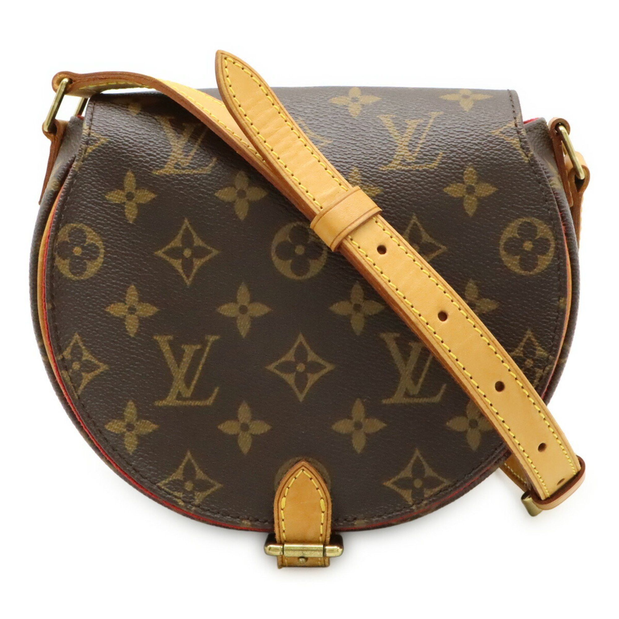 Louis Vuitton LOUIS VUITTON Monogram Tan Blanc Shoulder Bag Pochette M51179 Size ONE SIZE - 1 Thumbnail