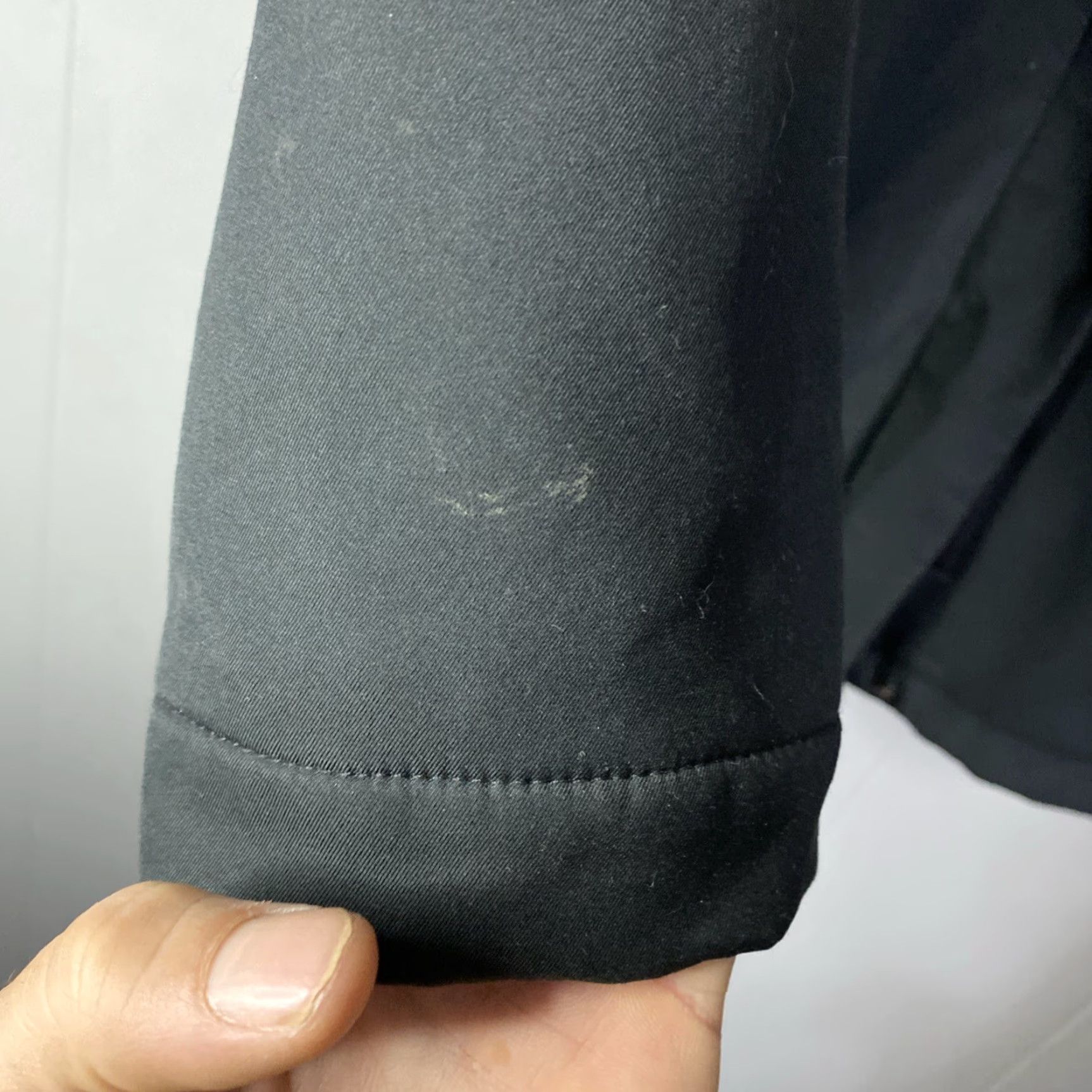 The North Face The North Face Jacket M Black Fleece Lined Softshell Outdoors Hiking Apex Camping Zip Pockets Logo Windbreaker Womens Size M / US 6-8 / IT 42-44 - 4 Thumbnail