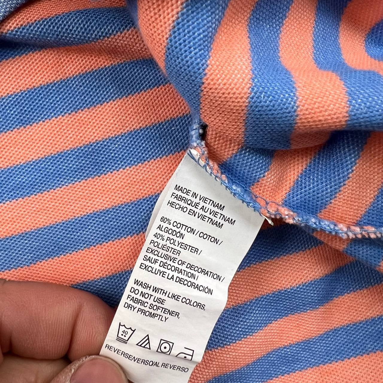 Izod Izod Advantage 2XL Stretch Polo Shirt Men Striped XXL Size US XXL / EU 58 / 5 - 7 Thumbnail