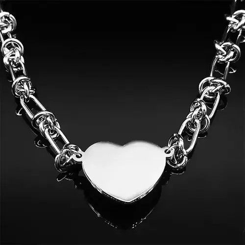 High Sport × Jewelry × Other Punk Love Red Heart Pendant Necklace Size ONE SIZE - 4 Thumbnail