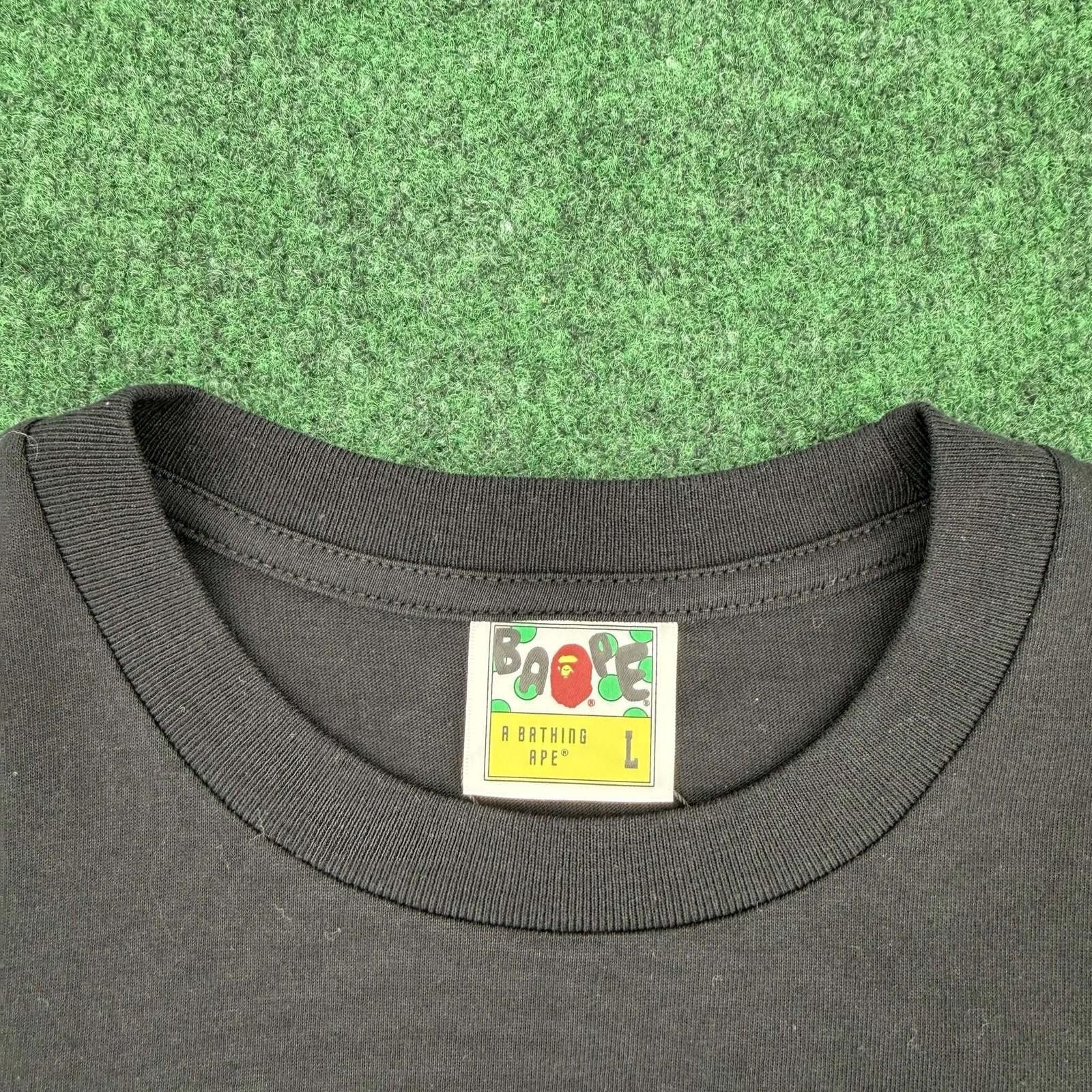 Bape Bape Black Colors Tiger Head Tee Size US L / EU 52-54 / 3 - 2 Thumbnail