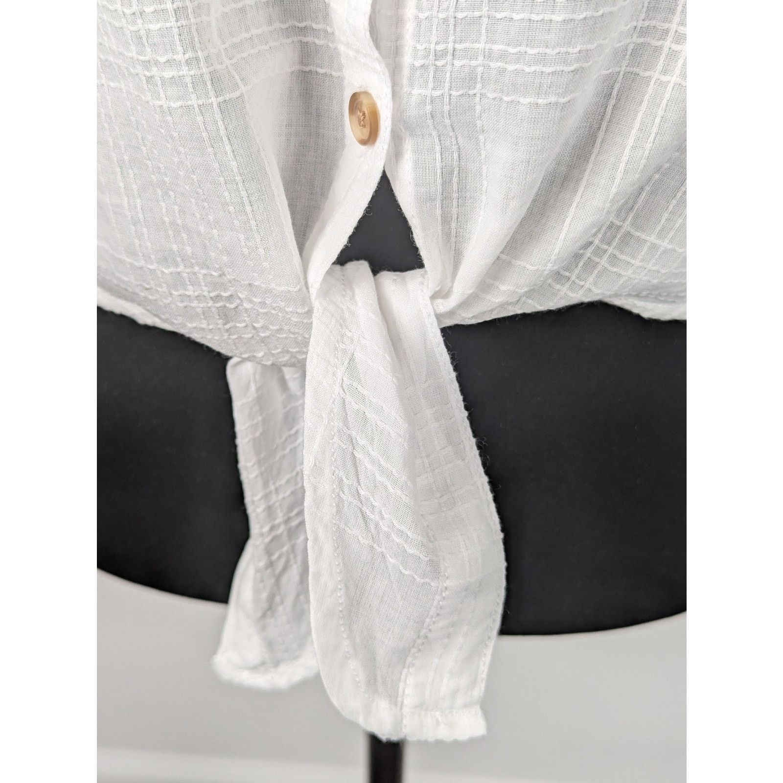 Other beachlunchlounge Sleeveless tie front wmns Top sz Xsmall GUC Size XS / US 0-2 / IT 36-38 - 5 Thumbnail