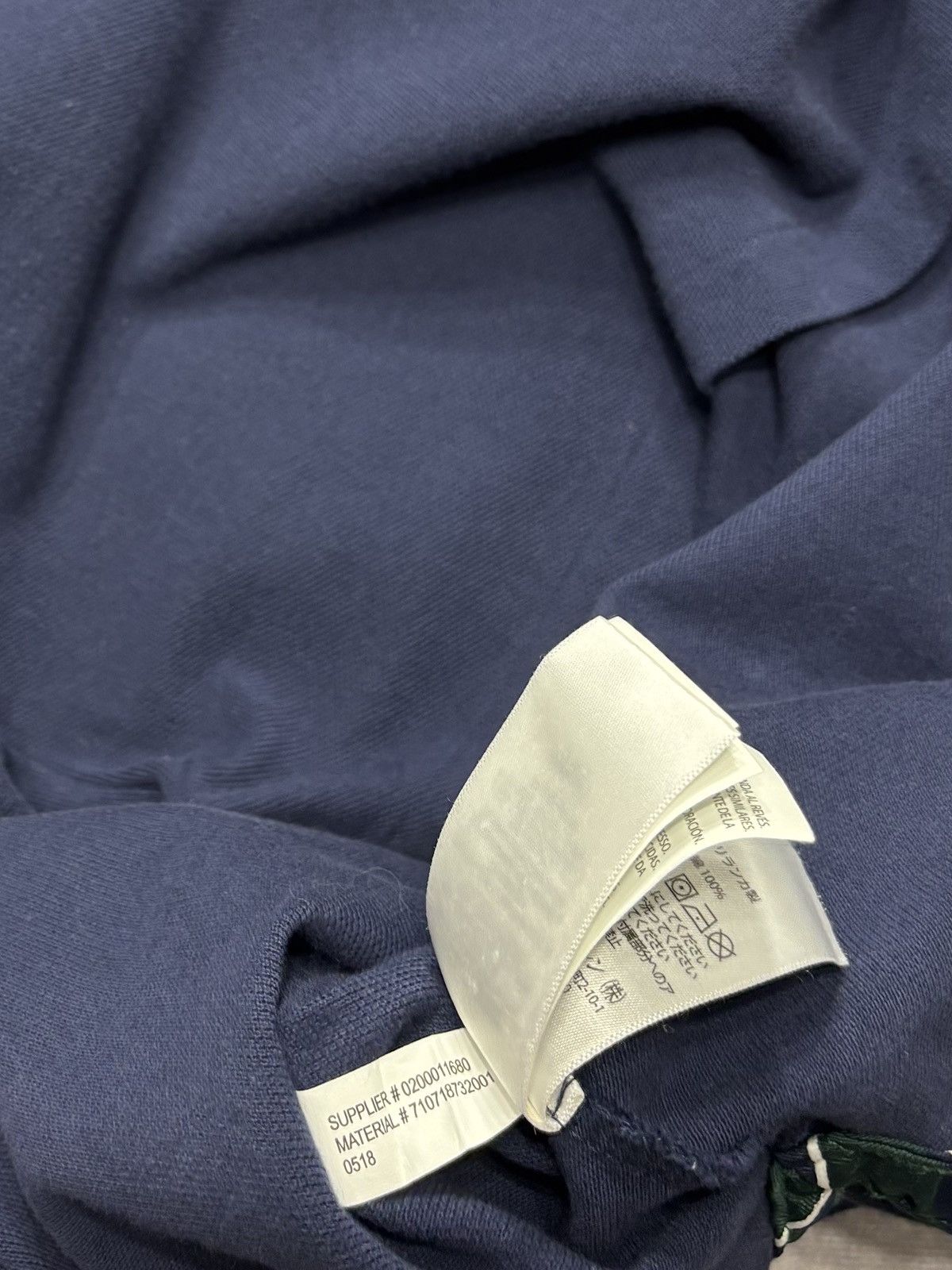 Polo Ralph Lauren Polo Ralph Lauren P.R.L.E.C 1939-40 Polo Shirt Navy Size US L / EU 52-54 / 3 - 3 Thumbnail