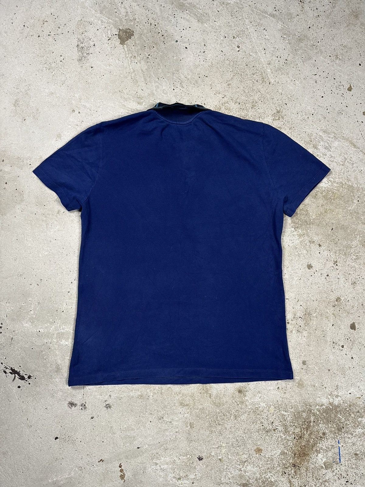 Versace Versace Collection Blue Navy Polo T Shirt Tee Size US XL / EU 56 / 4 - 2 Thumbnail