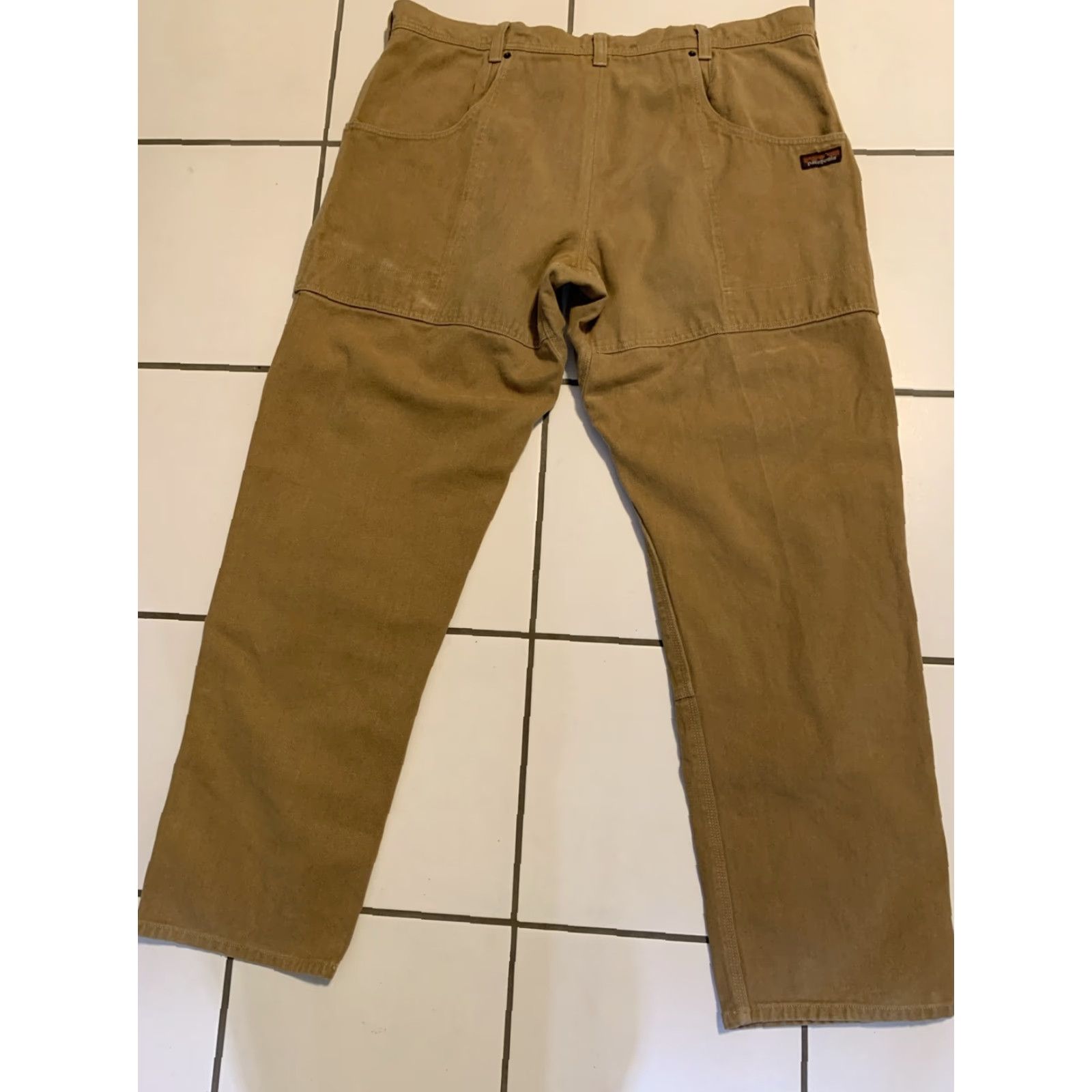 Patagonia Patagonia Vintage Double Knee Pants 42 34 Denim Worn Wear Size US 42 / EU 58 - 2 Thumbnail