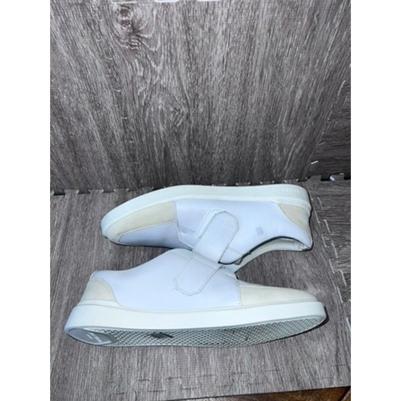 Cole Haan Cole Haan Men's White Leather Monk Strap Sneakers Size 9.5 Size US 9.5 / EU 42-43 - 7 Thumbnail