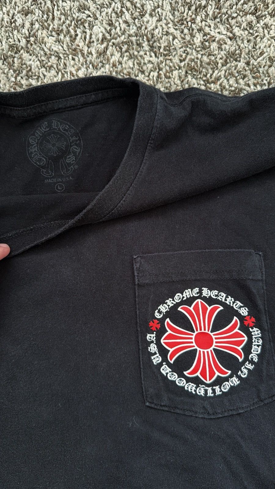 Chrome Hearts Chrome Hearts Hollywood Long Sleeve Size US L / EU 52-54 / 3 - 5 Thumbnail