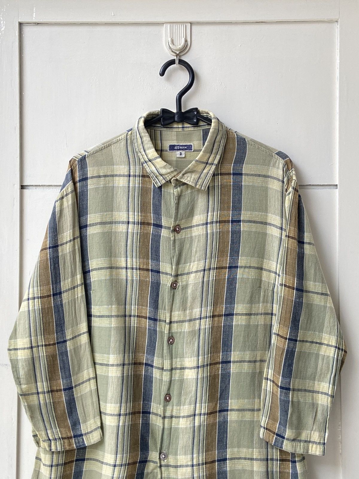 45rpm 45RPM Plaid Shirt Size US XS / EU 42 / 0 - 2 Thumbnail