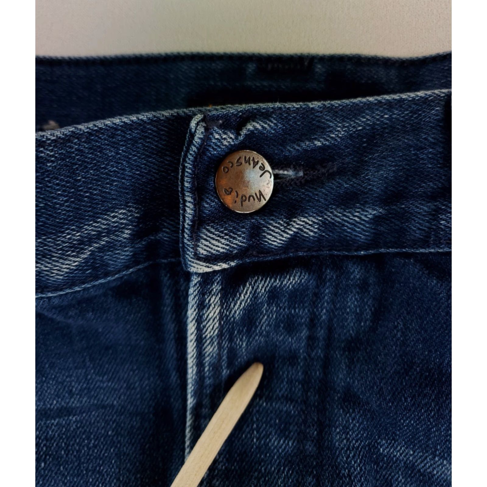 Vintage **Nudie Blue Grim Tim Mens Straight Jeans 37** User: Nudie Blue Grim Tim Mens Straight Jeans 37 Size US 37 - 3 Thumbnail